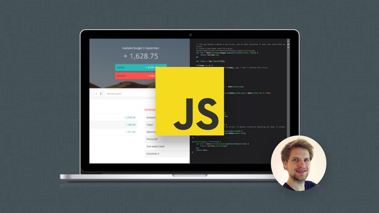 Master JavaScript with the most complete JavaScript course on the market! Includes projects, challenges, final exam, ES6