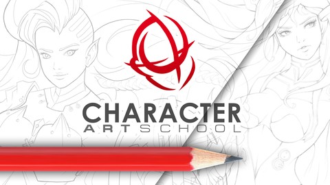 The Best Way to Learn to Draw Professional Characters for Animation, Games, Comics, Manga and More.