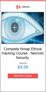 The Complete Nmap Ethical Hacking Course : Network Security