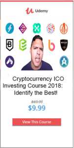 Cryptocurrency ICO Investing Course 2018: Identify the Best!