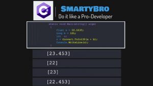 C# Questions & Answers (Q&A) – Integer Data Types Floating and Decimal Data Types Char Types and String Literals...Solve Quizzes with SmartyBro & Chance to earn Valuable Points to redeem