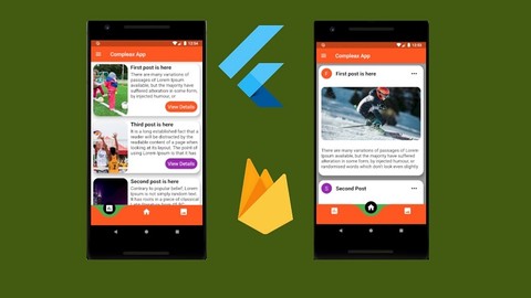 Build Advanced Android and ios Apps Using Flutter-Firestore. Advanced Flutter Firestore Query, Flutter Complex UI Design