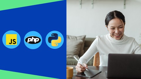 Learn JavaScript And PHP And Python Programming language In One Complete Course