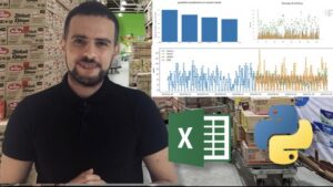 Stock Control and Inventory Dynamics with Excel & Python.
